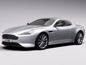 aston martin db9 2013 3D मॉडल