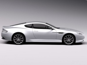 aston martin db9 2013 3D 模型