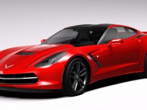 chevrolet corvette stingray 2014 3D Model