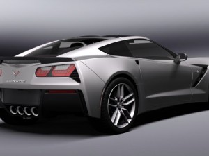 chevrolet corvette stingray 2014 3D Model