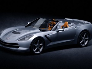 chevrolet corvette stingray 2014 convertible 3D Model