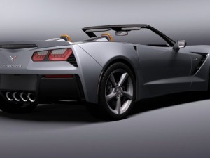 chevrolet corvette stingray 2014 convertible 3D 模型