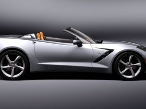 chevrolet corvette stingray 2014 convertible 3D 模型