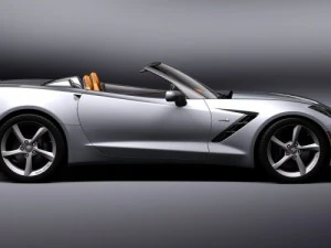 chevrolet corvette stingray 2014 convertible 3D Model