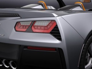 chevrolet corvette stingray 2014 convertible 3D 模型