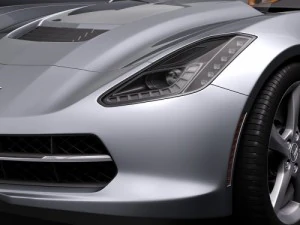 chevrolet corvette stingray 2014 convertible 3D Model