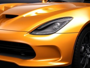 srt viper ta 3D Model