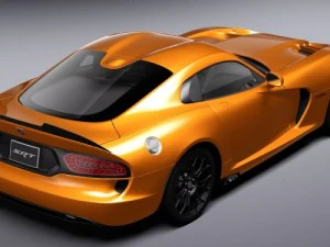 srt viper ta 3D Model