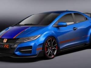 honda civic type r 2015 Modelo 3D