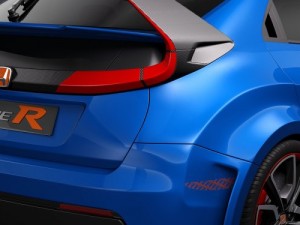 honda civic type r 2015 Modelo 3D