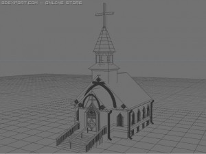 church Modelo 3D