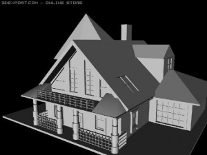 house 3D Модель