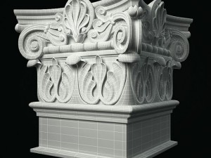capitel Modello 3D