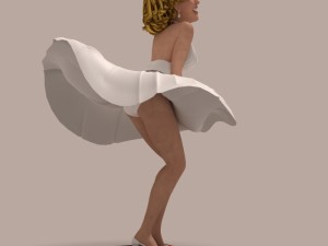 marilyn monroe 3D Model