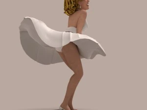 Мэрилин Монро 3D Модель