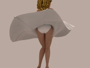 Мэрилин Монро 3D Модель