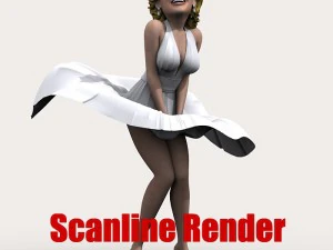 Мэрилин Монро 3D Модель