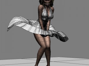 marilyn monroe 3D Model