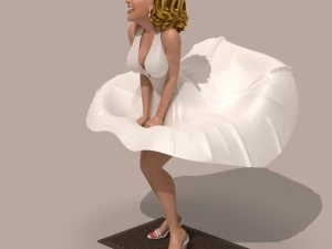 Мэрилин Монро 3D Модель