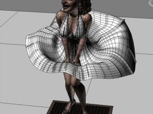Мэрилин Монро 3D Модель