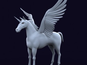 unicorn 3D Model