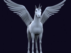 unicorn 3D Model