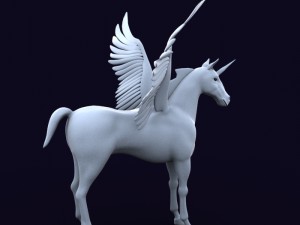 unicorn 3D Model