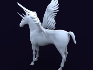 unicorn 3D Model