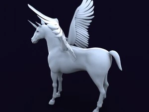 unicorn 3D Model