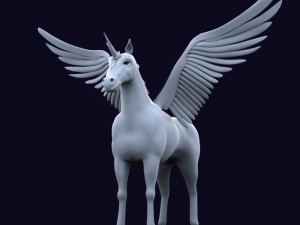 unicorn 3D Model