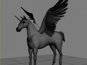 unicorn 3D Model
