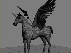 unicorn 3D Model
