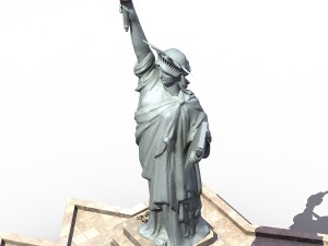 statue of liberty 3D 모델