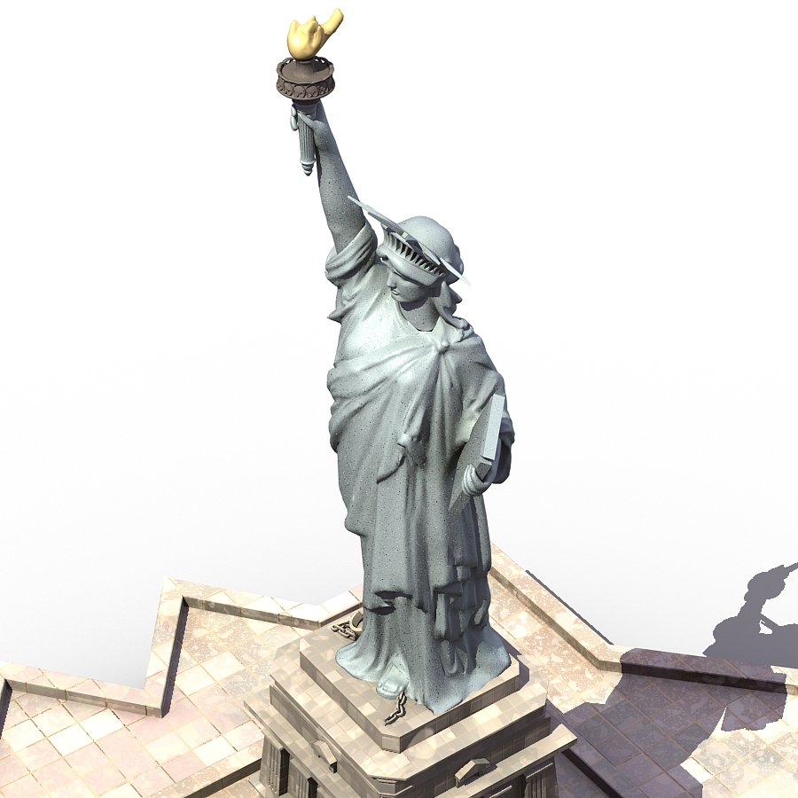 Statue Of Liberty 3d Model In Sculpture 3dexport