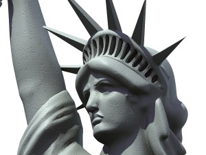 statue of liberty 3D 모델