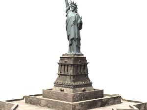 statue of liberty 3D 모델