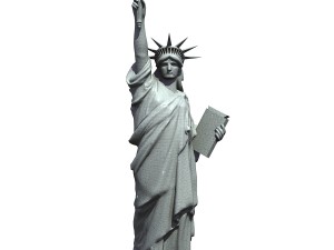 statue of liberty 3D 모델