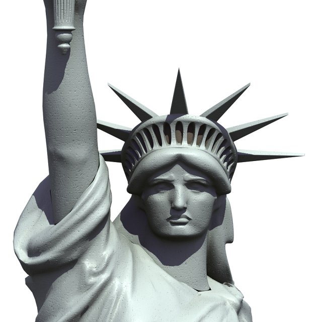 statue of liberty 3D 모델 .c4d .max .obj .3ds .fbx .stl .blend 