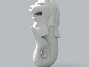 merlion 3D-Modell
