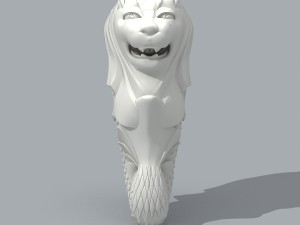 merlion 3D 模型