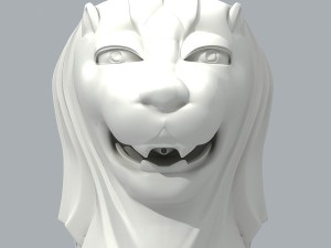 merlion 3D 模型