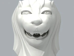 merlion 3D Model in Sculpture 125891 | 3DExport