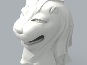 merlion 3D 模型