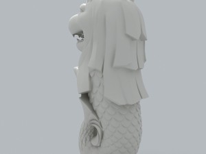 merlion 3D 模型