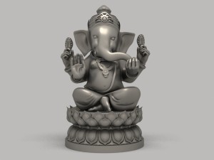 ganesha statue 3D-Modell