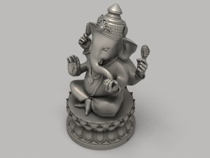 ganesha statue Modèle 3D