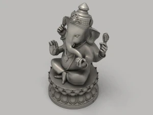 ganesha statue 3D Model
