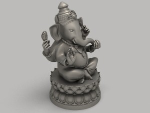 ganesha statue Modèle 3D