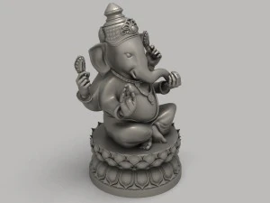 ganesha statue 3D Model