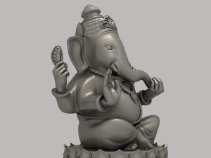 ganesha statue Modèle 3D